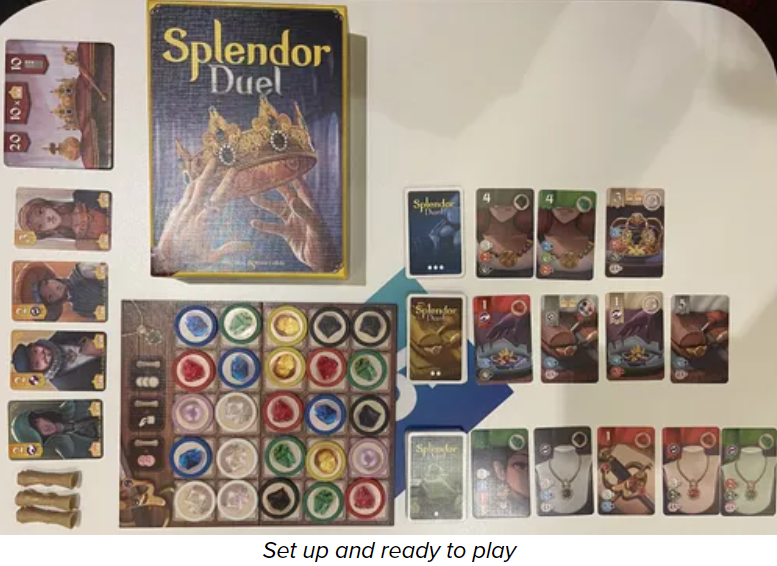 Gen Con 2022 Preview Splendor Duel (traduction rapide BGG) Board Game